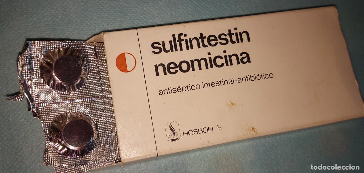 Antig&uuml;edades: SULFINTESTIN neomicina, MEDICAMENTO antiguo DE FARMACIA