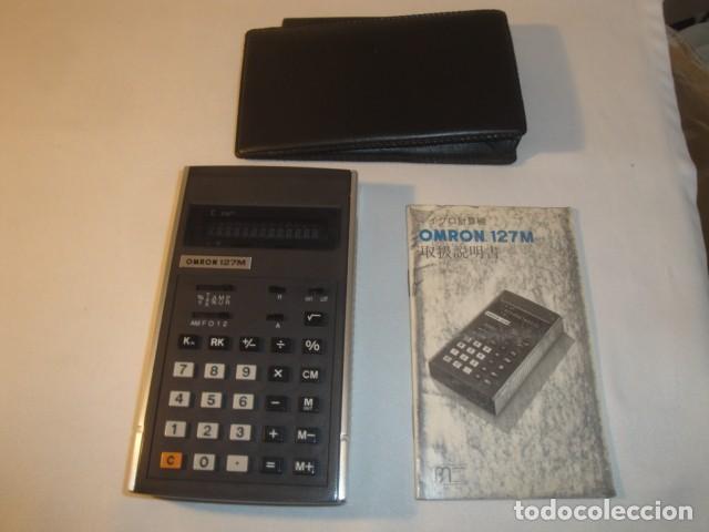 Antig&uuml;edades: Calculadora Omron 127M.