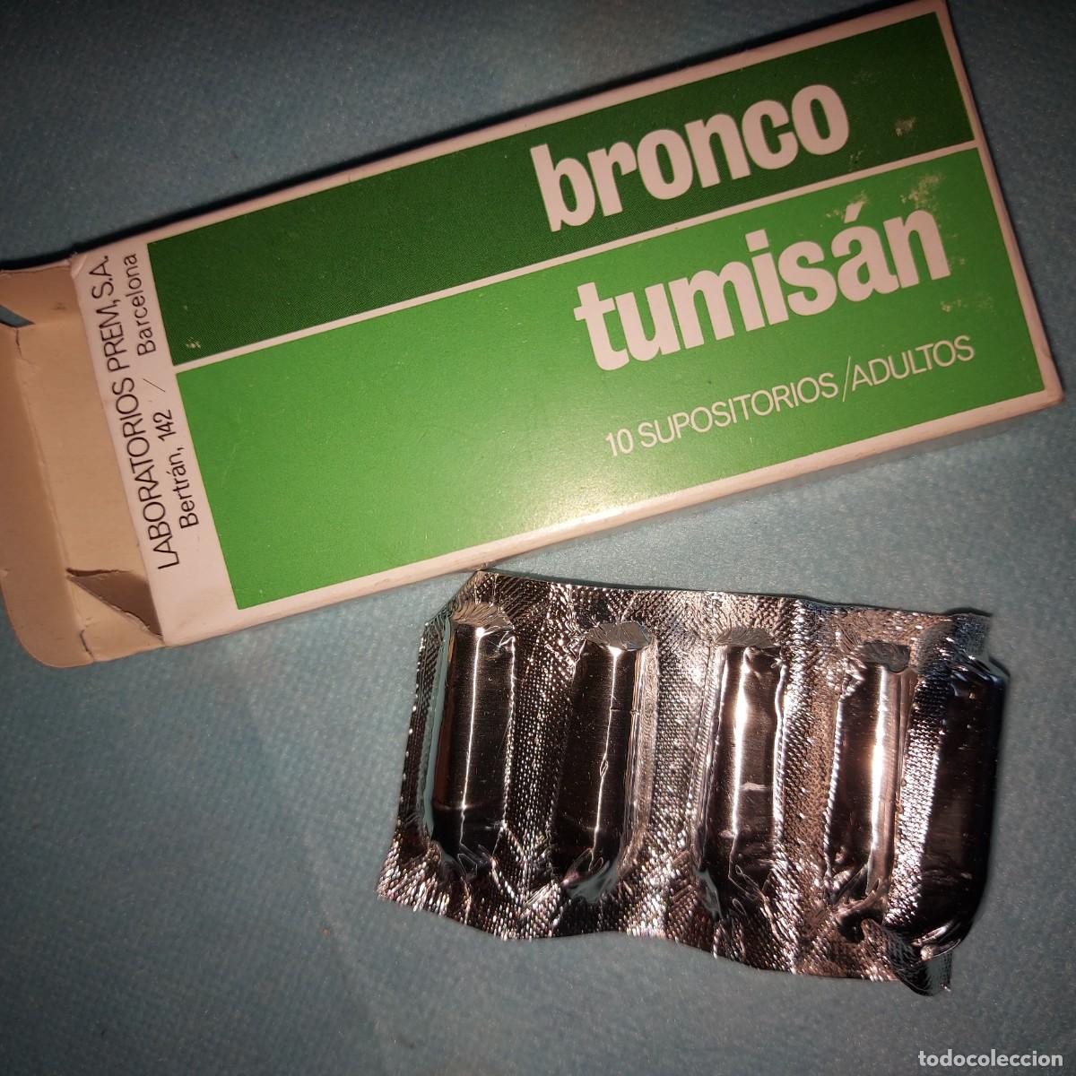 Antig&uuml;edades: MEDICAMENTO ANTIGUO DE FARMACIA, BRONCO TUMISAN