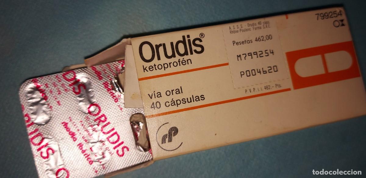 Antig&uuml;edades: MEDICAMENTO ANTIGUO DE FARMACIA, ORUDIS , ANTIINFLAMATORIO