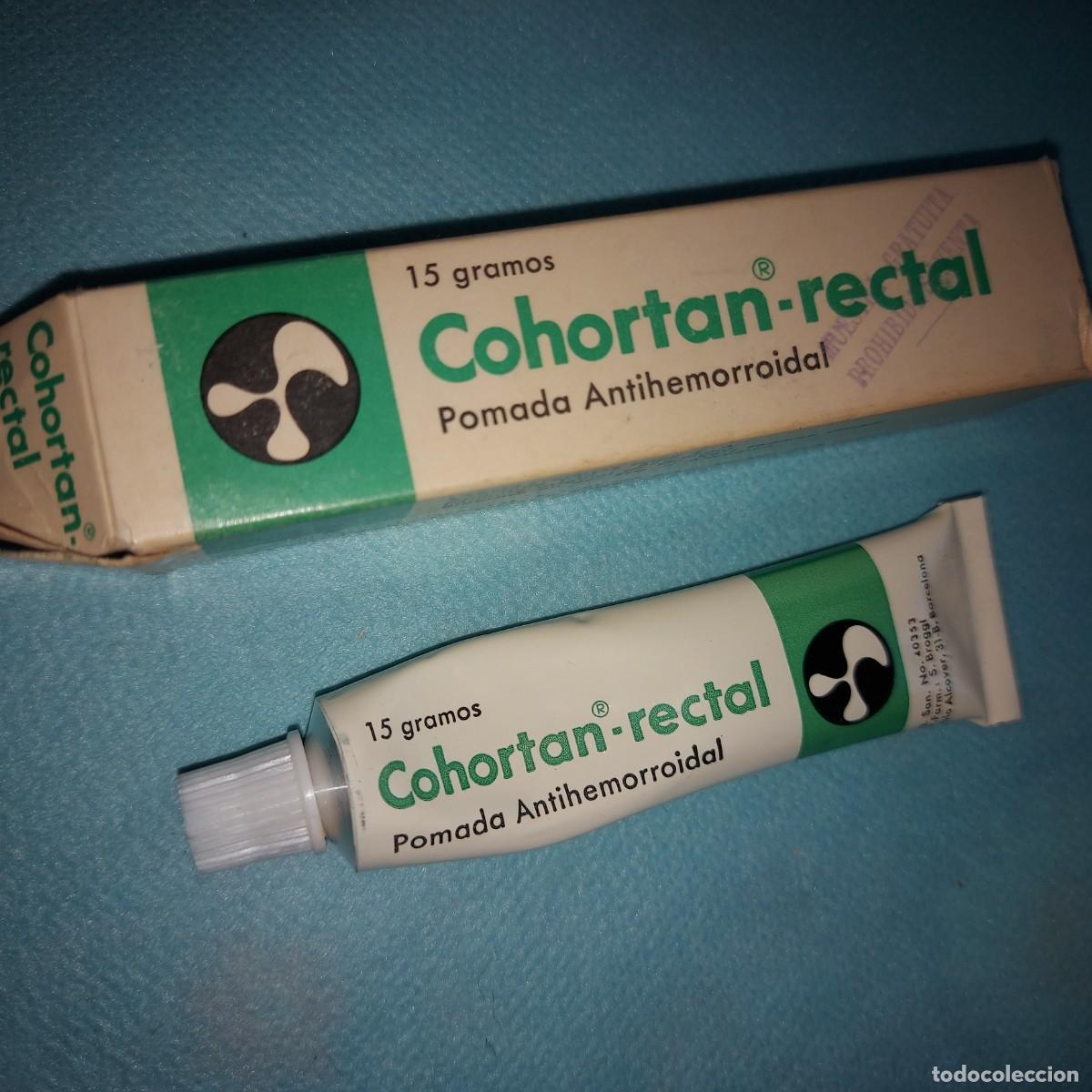 Antig&uuml;edades: MEDICAMENTO ANTIGUO DE FARMACIA, POMADA COHORTAN RECTAL