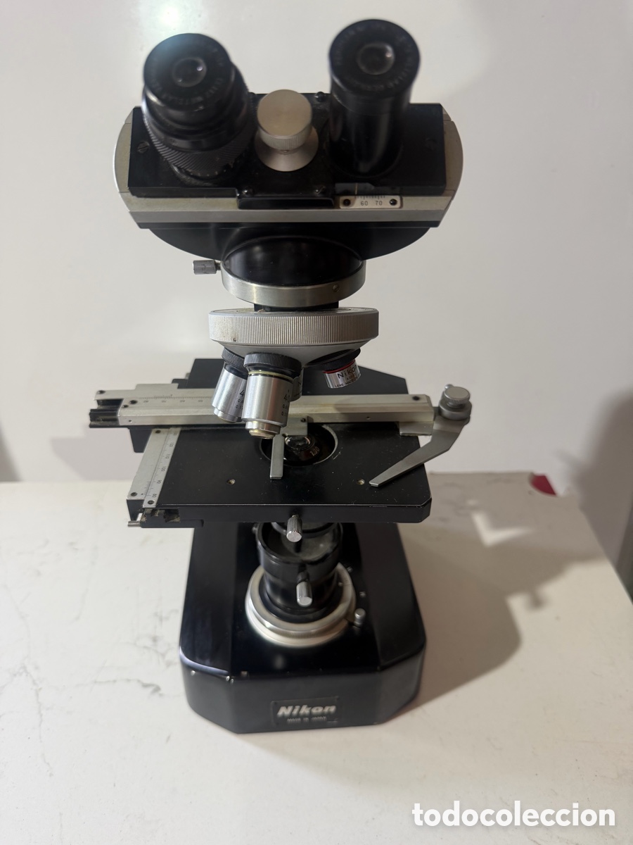 Antig&uuml;edades: Microscopio Nikon Profesional Vintage