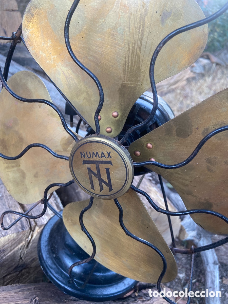 Antig&uuml;edades: Ventilador antiguo Numax - Foto 3