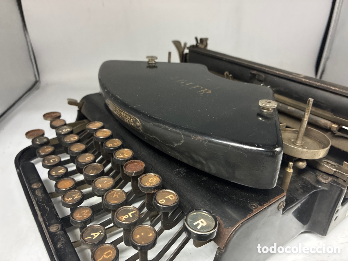 Antig&uuml;edades: M&aacute;quina de escribir Adler. - Foto 5