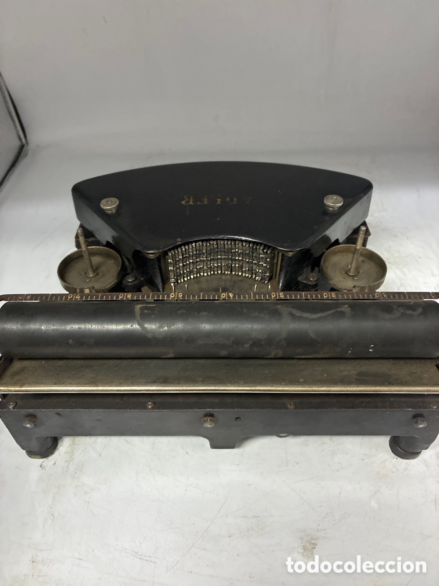 Antig&uuml;edades: M&aacute;quina de escribir Adler. - Foto 6