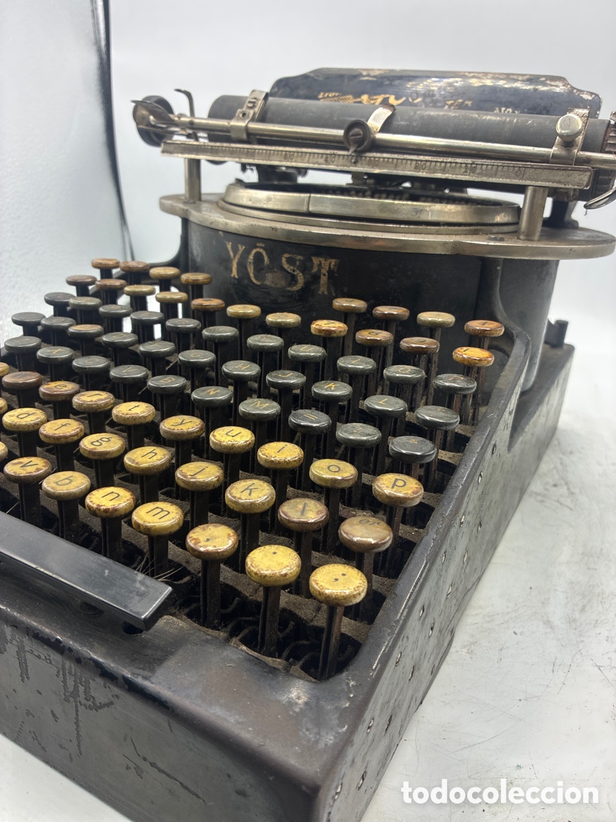 Antig&uuml;edades: M&aacute;quina de escribir Yost. - Foto 6