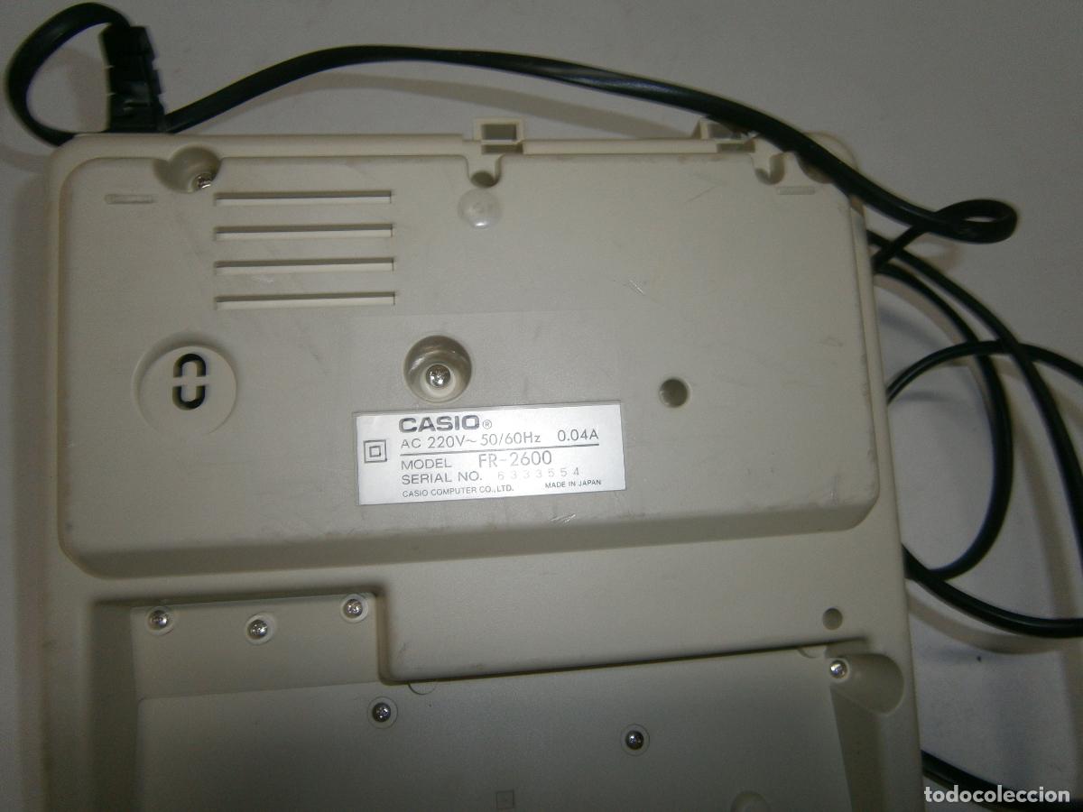 Antig&uuml;edades: ANTIGUA CASIO FR-2600 FUNCIONANDO - Foto 3