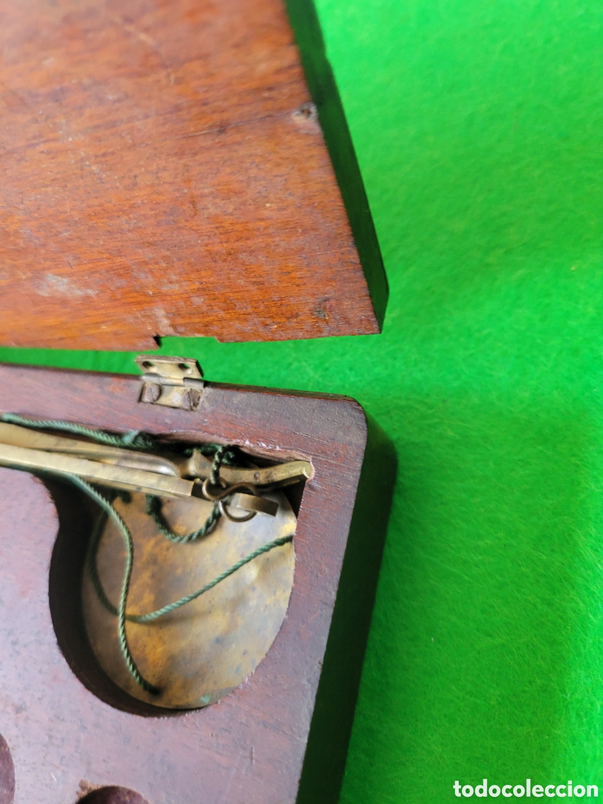 Antig&uuml;edades: PEQUE&Ntilde;A Y ANTIGUA BALANZA INGLESA DE PRECISION - Foto 25