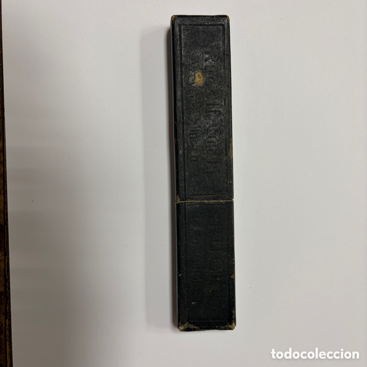 Antig&uuml;edades: Navaja de afeitar con caja original