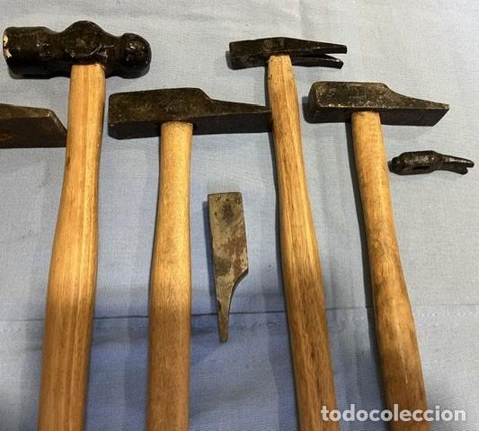 Antig&uuml;edades: Lote de 11 martillos diferentes - Foto 3