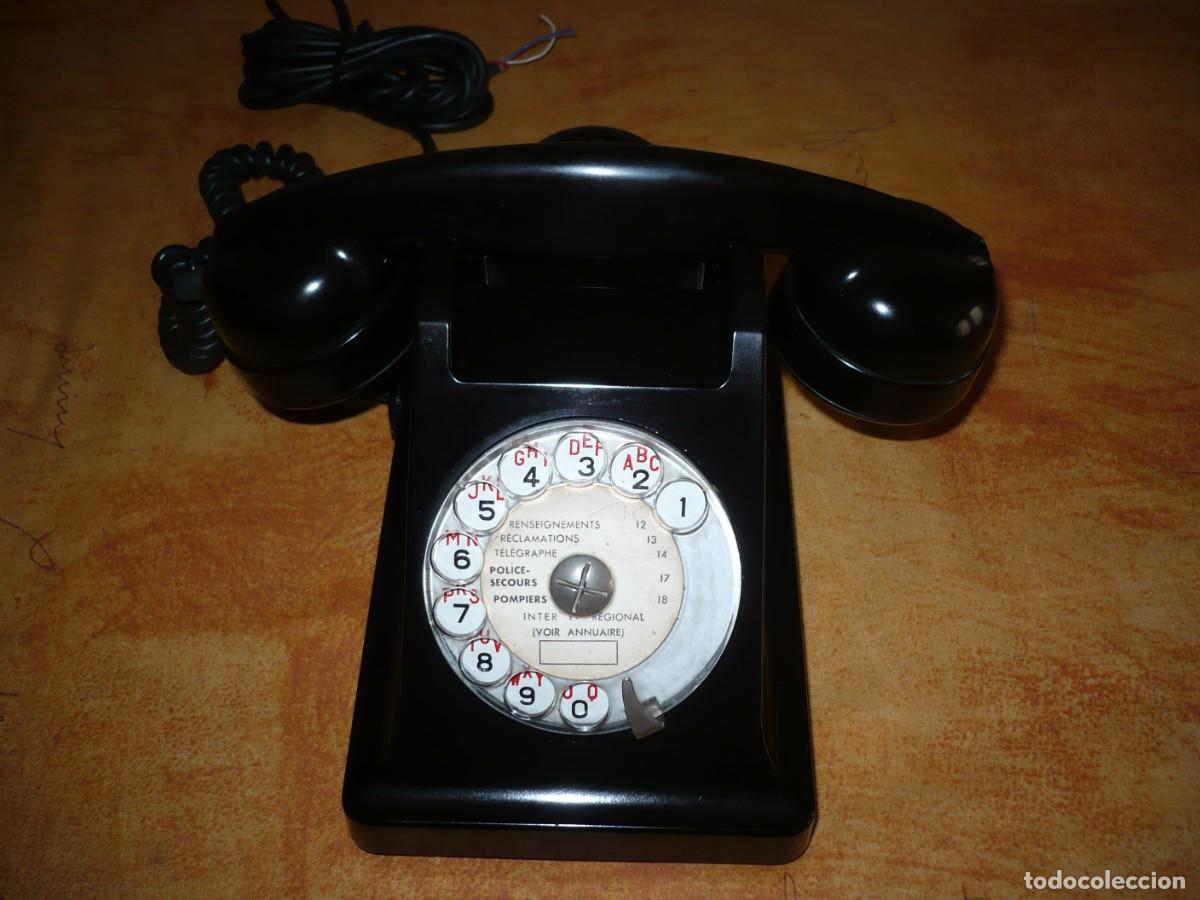 Tel&eacute;fonos: TELEFONO MUY ANTIGUO CON SUPLETORIO - Foto 2