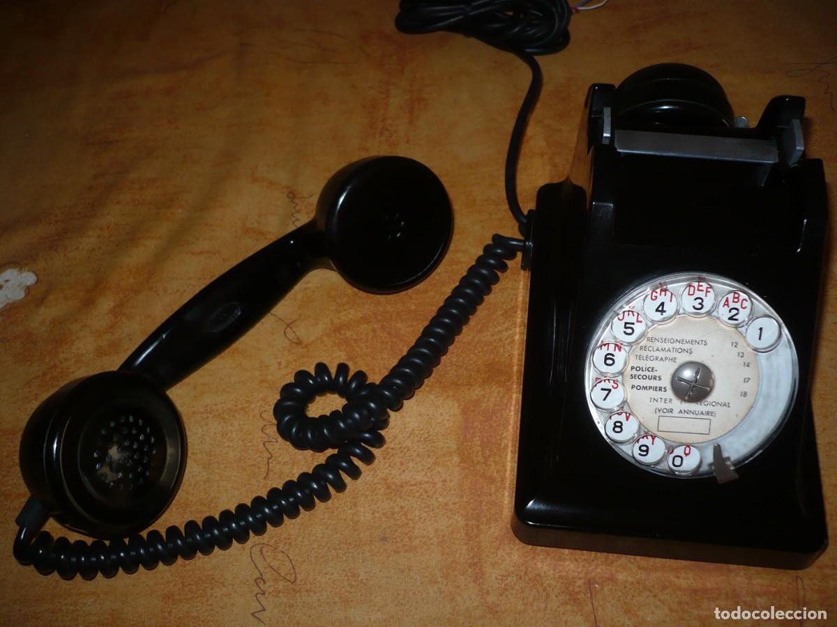 Tel&eacute;fonos: TELEFONO MUY ANTIGUO CON SUPLETORIO - Foto 4
