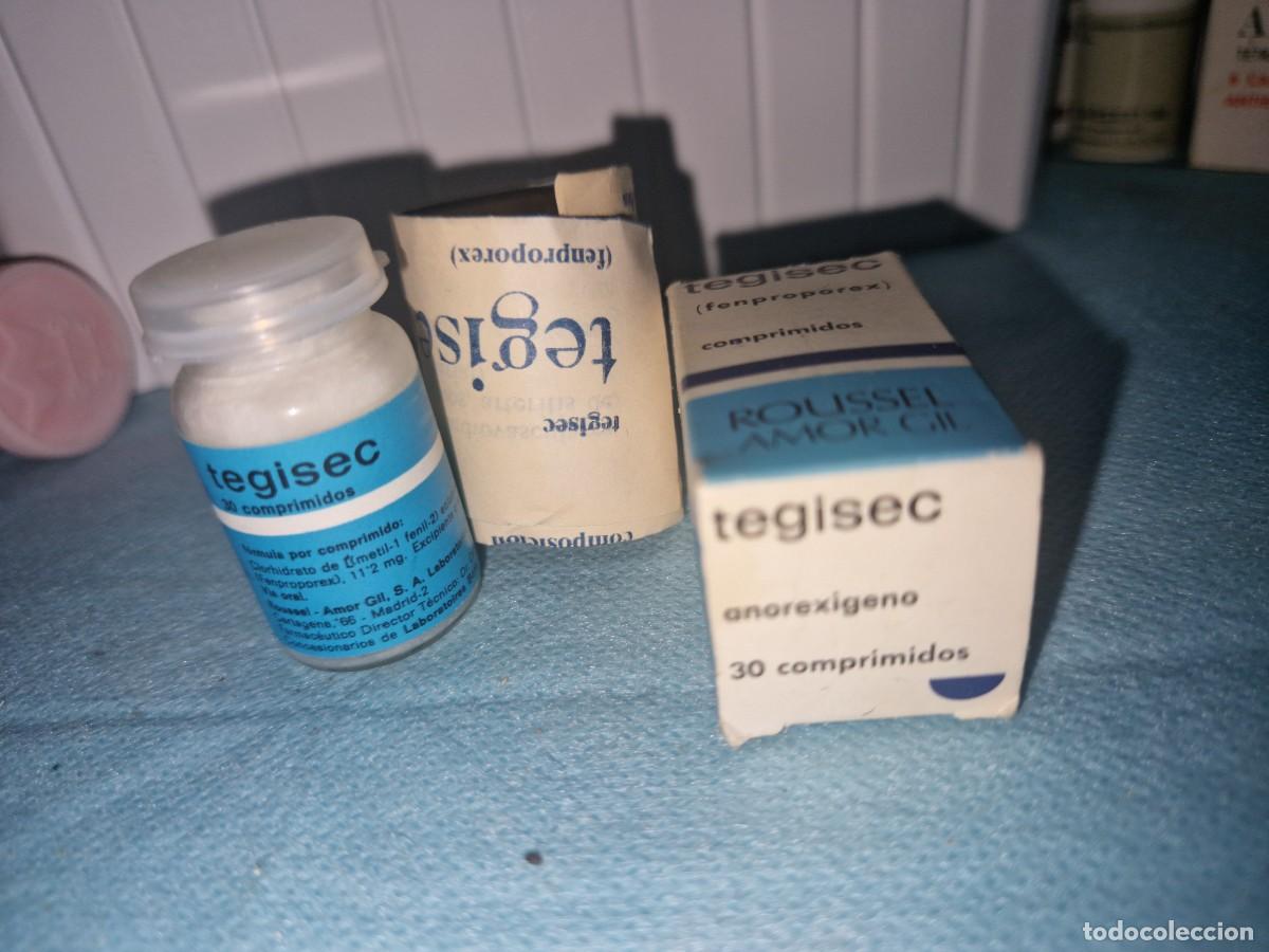 Antig&uuml;edades: TEGISEC , MEDICAMENTO DE FARMACIA