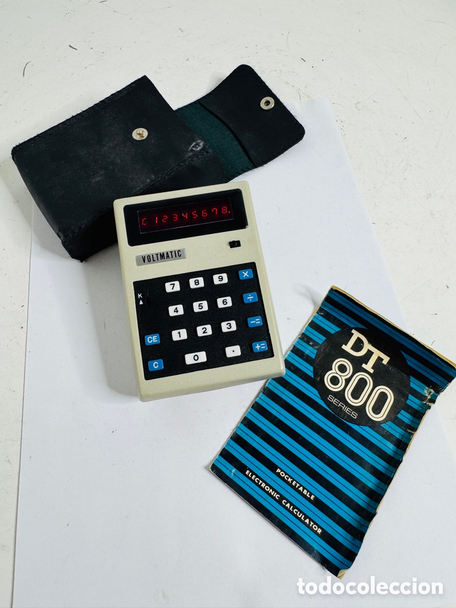 Antig&uuml;edades: calculadora vintage Voltmatic de la d&eacute;cada de 1970 Japan