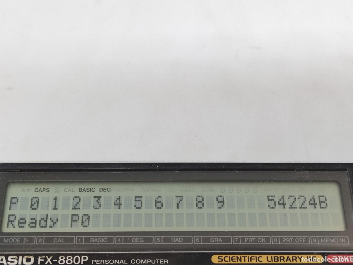 Antig&uuml;edades: M&oacute;dulo compatible Casio RP-33 para Casio FX-880P y otras - Foto 2