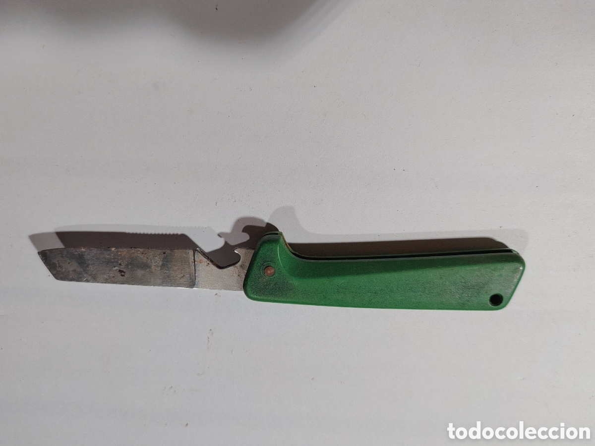 Antig&uuml;edades: navaja multiusos o de electricista de fabricaci&oacute;n espa&ntilde;ola