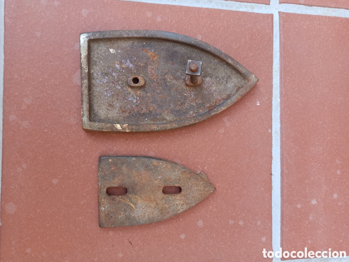 Antig&uuml;edades: Planchas de acero antiguas - Foto 2