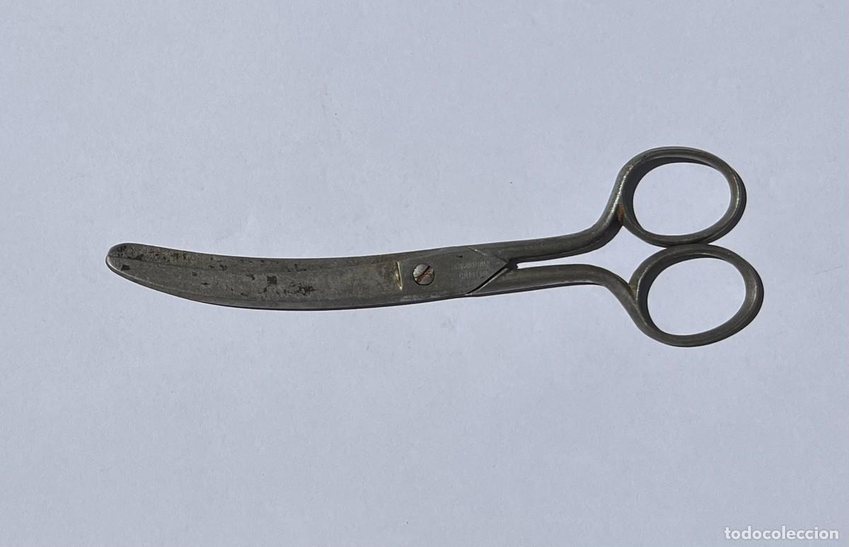 Antig&uuml;edades: ANTIGUAS TIJERAS BARBER&Iacute;A SCHRAMMEN CREFELD ACERO 15,5 cm.