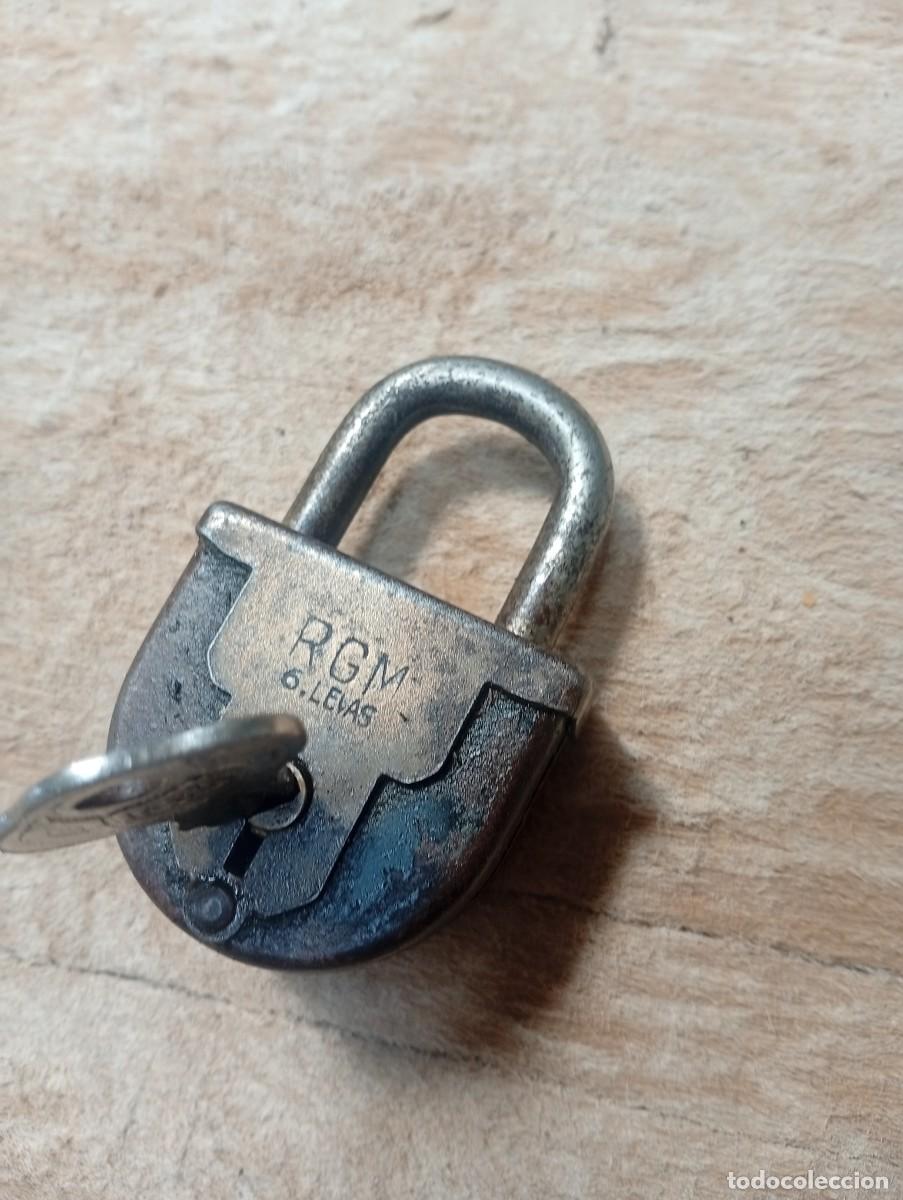 Antig&uuml;edades: Candado R.G.M 6 levas