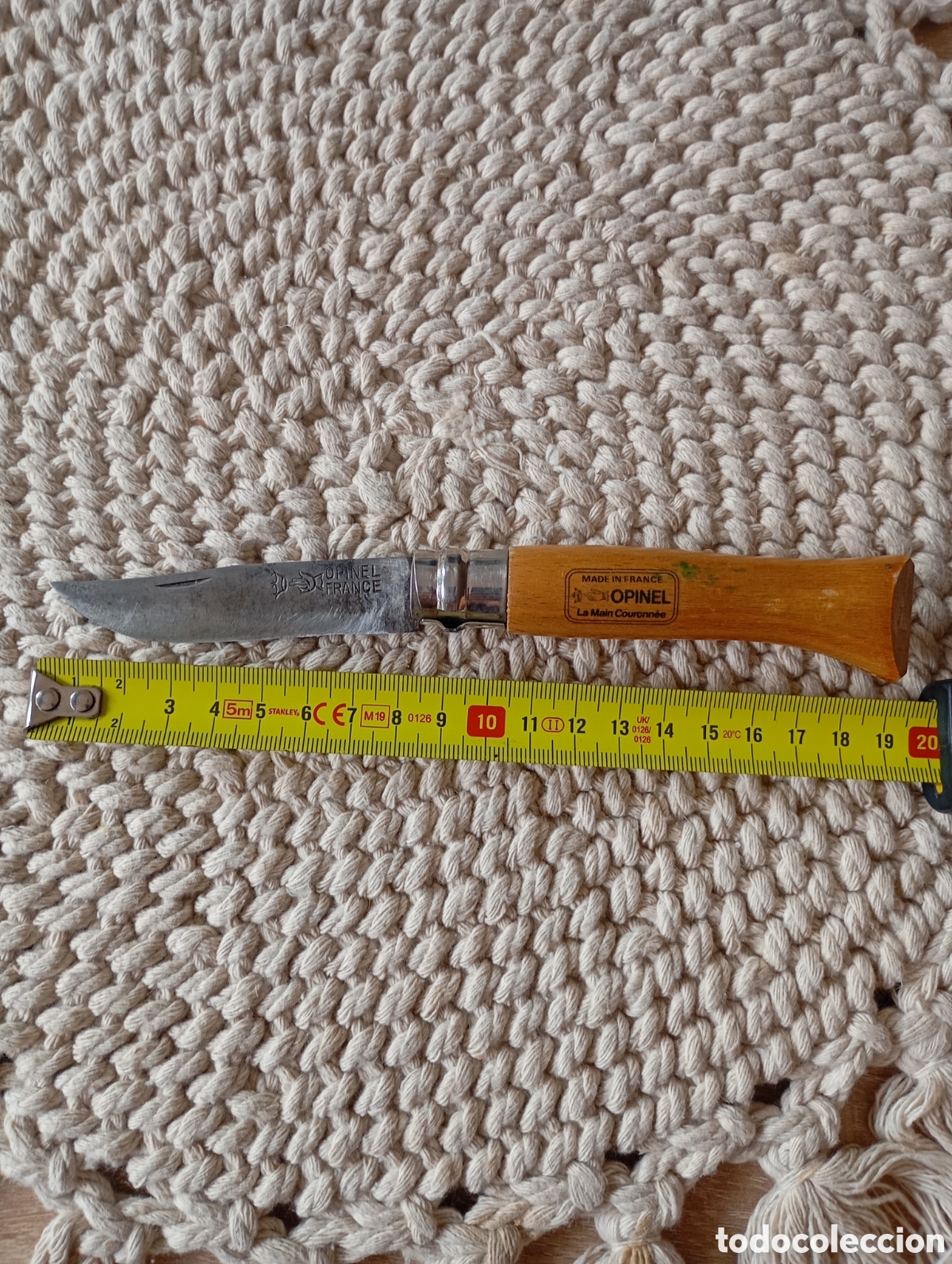 Antig&uuml;edades: Navaja de bolsillo marca Opinel
