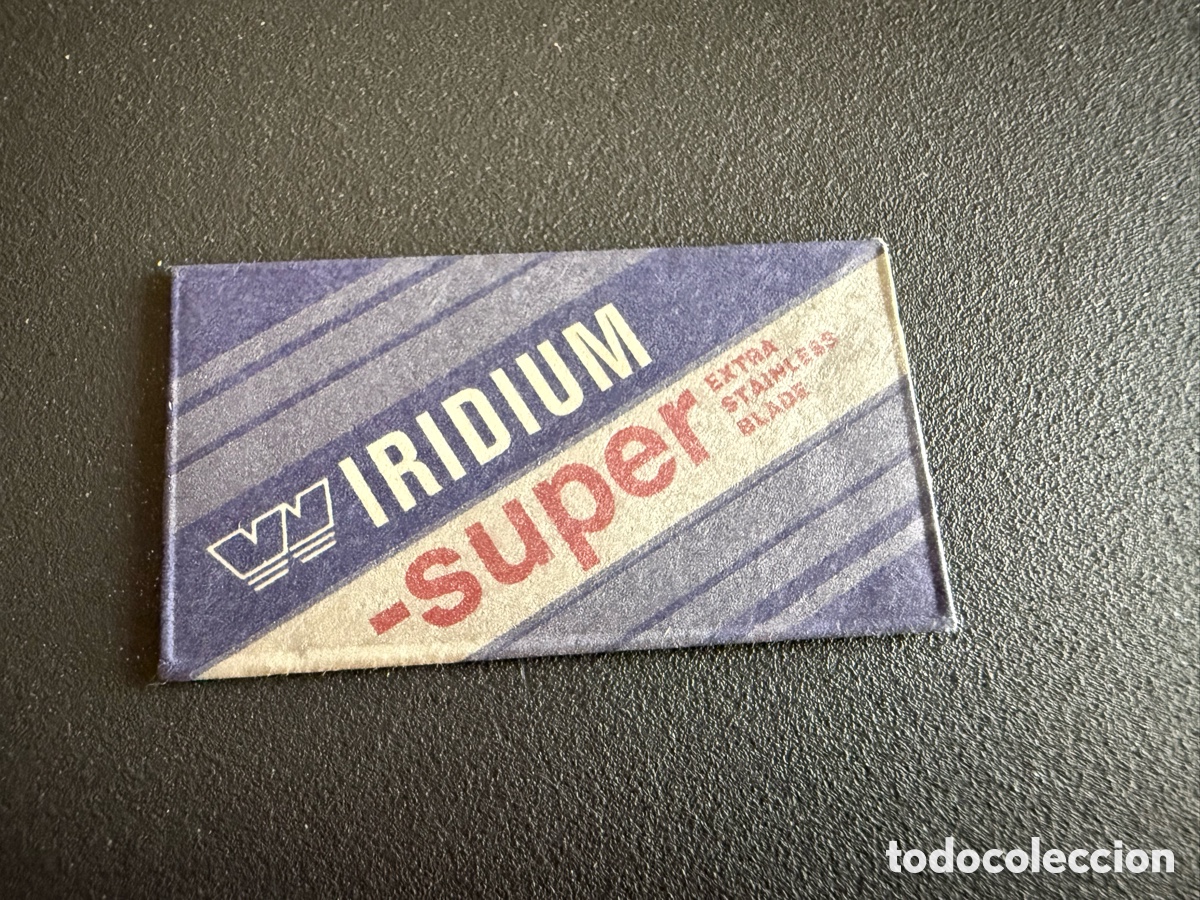 Antig&uuml;edades: Hoja de Afeitar. SUPER. IRIDIUM. Polonia