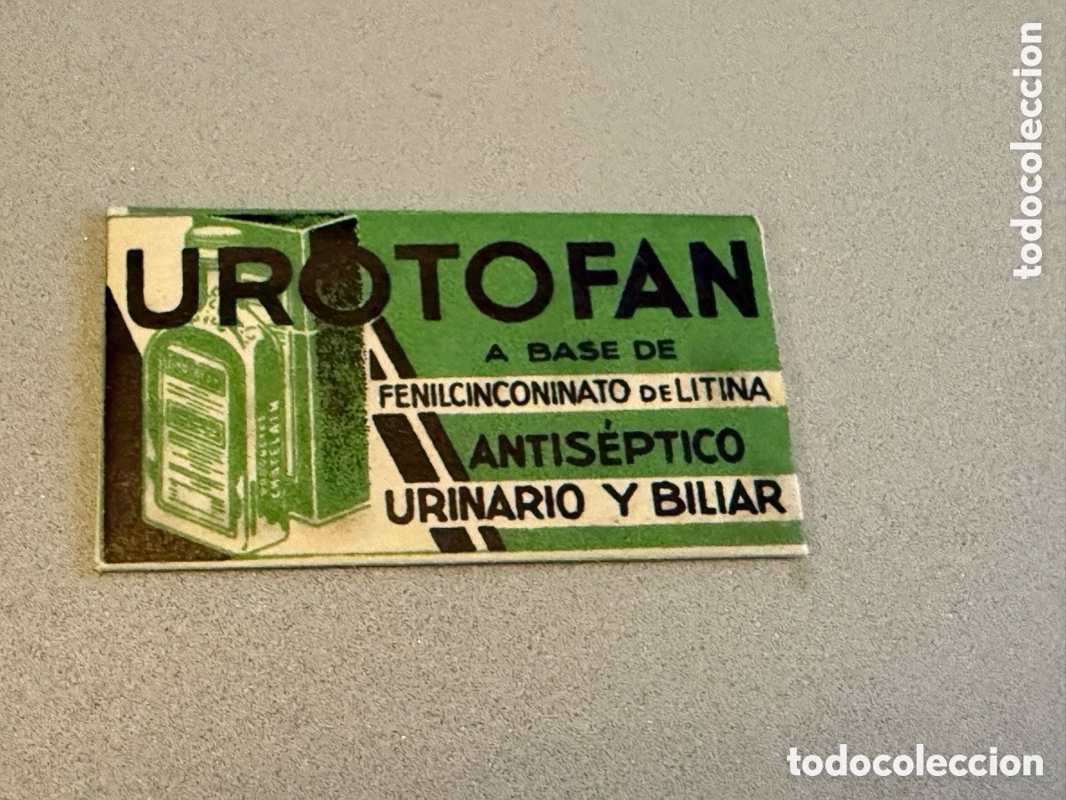 Antig&uuml;edades: Hoja de Afeitar. SEVILLANA. UROTOFAN.