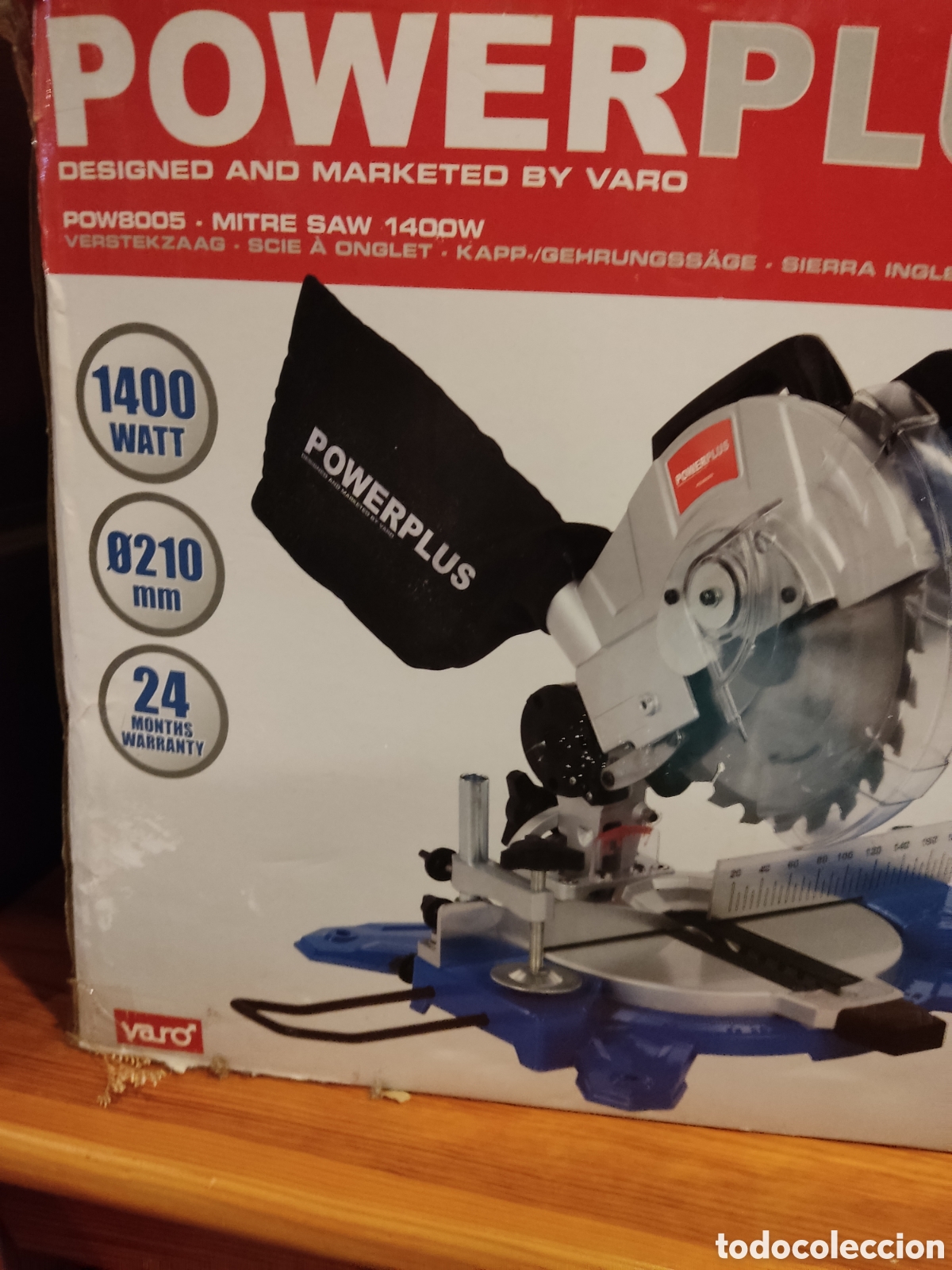 Antig&uuml;edades: Ingletadora powerplus 8005 - Foto 6