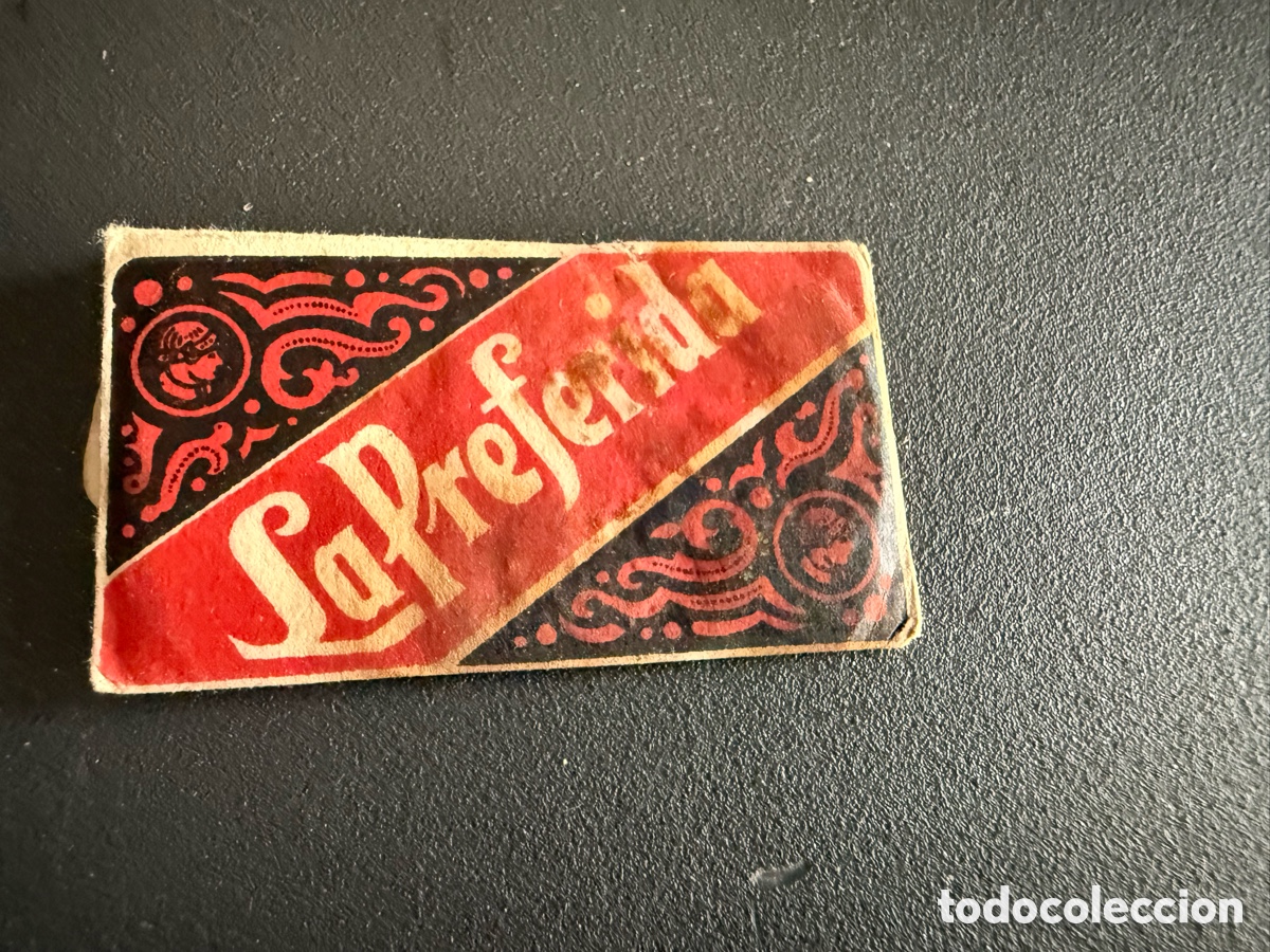 Antig&uuml;edades: Hoja de Afeitar. LA PREFERIDA