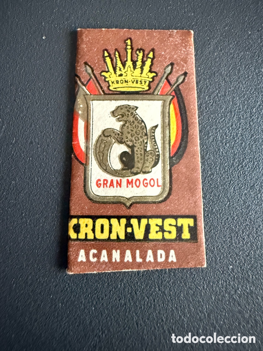 Antig&uuml;edades: Hoja de Afeitar. KRON VEST