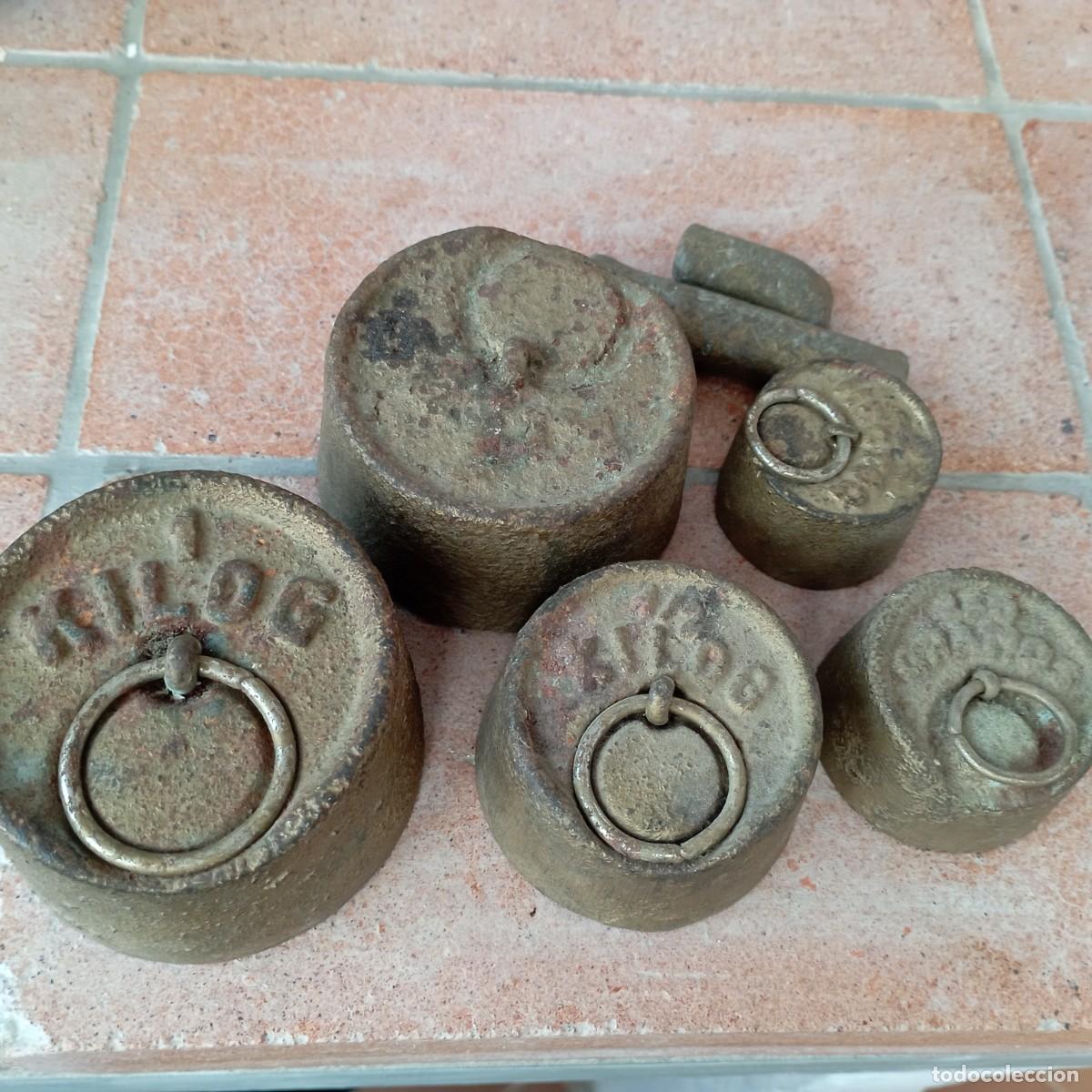 Antig&uuml;edades: Balanza de hierro y cobre - Foto 3