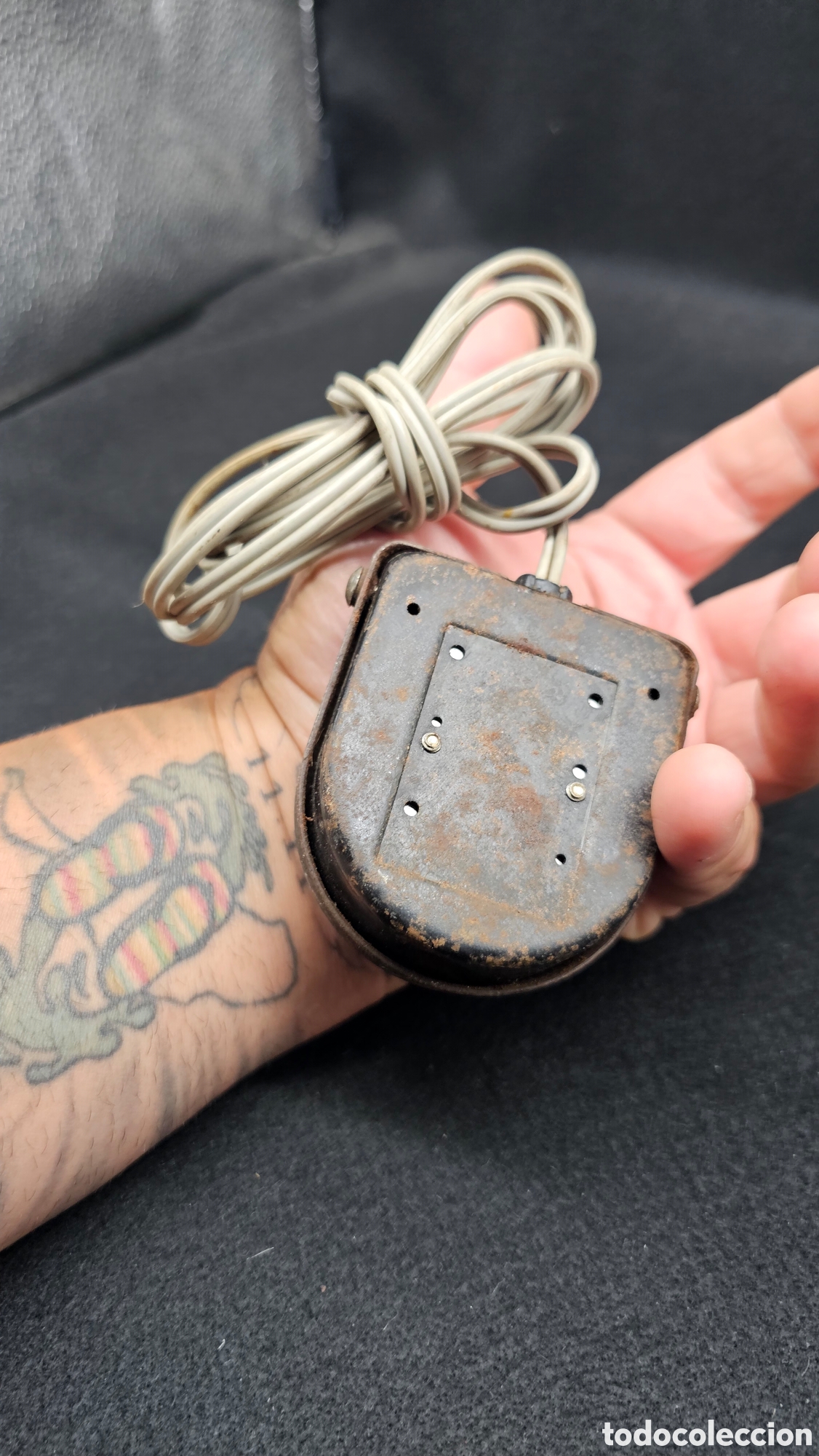 Antig&uuml;edades: interruptor de pie compacto o pedal de control el&eacute;ctrico - Foto 4