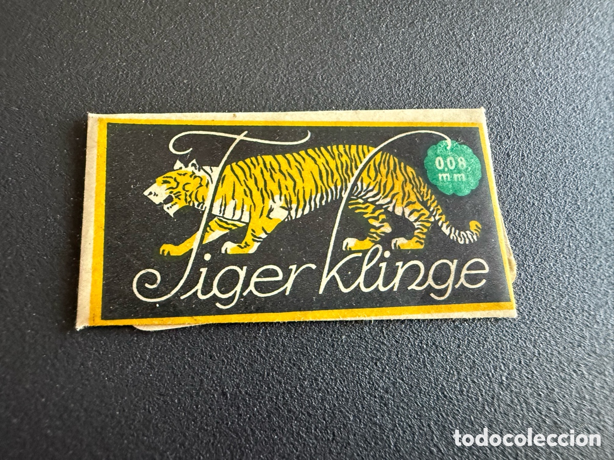 Antig&uuml;edades: Hoja de Afeitar. TIGER KLINGE