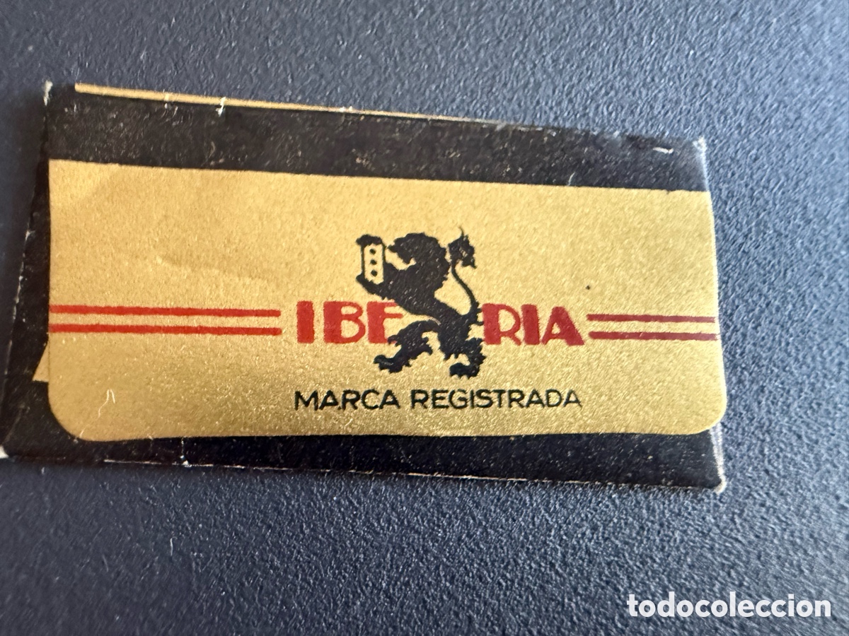 Antig&uuml;edades: Hoja de Afeitar. IBERIA EXTRA LUJO - Foto 2