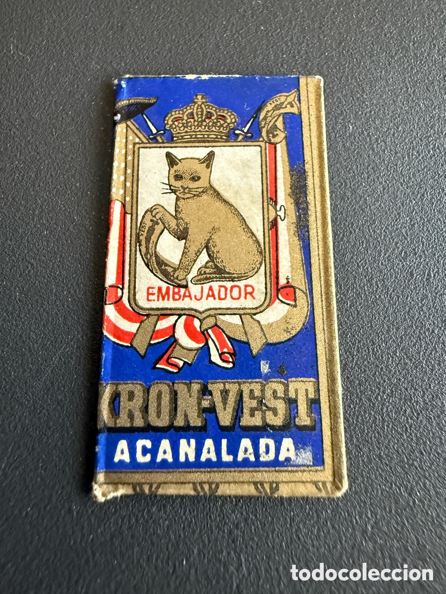 Antig&uuml;edades: Hoja de Afeitar. KRON VEST