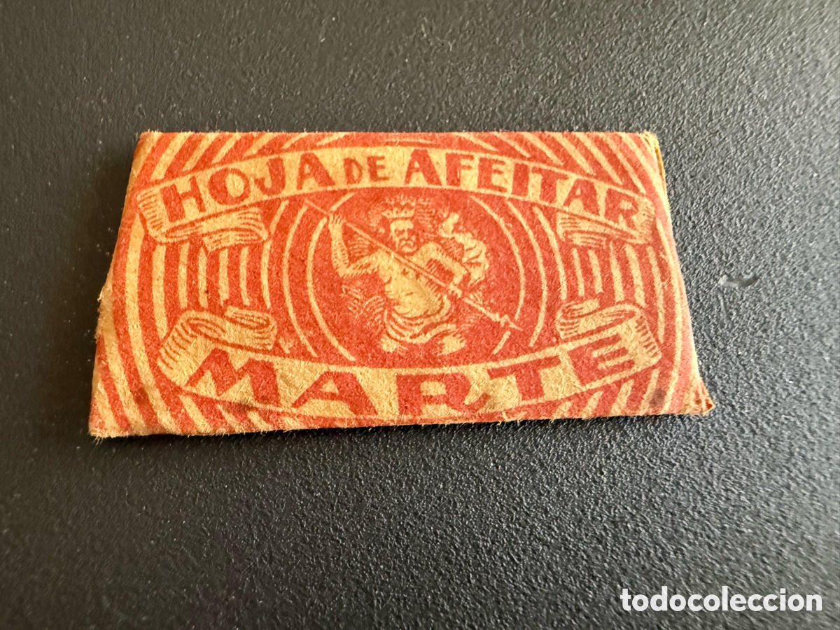 Antig&uuml;edades: Hoja de Afeitar. MARTE