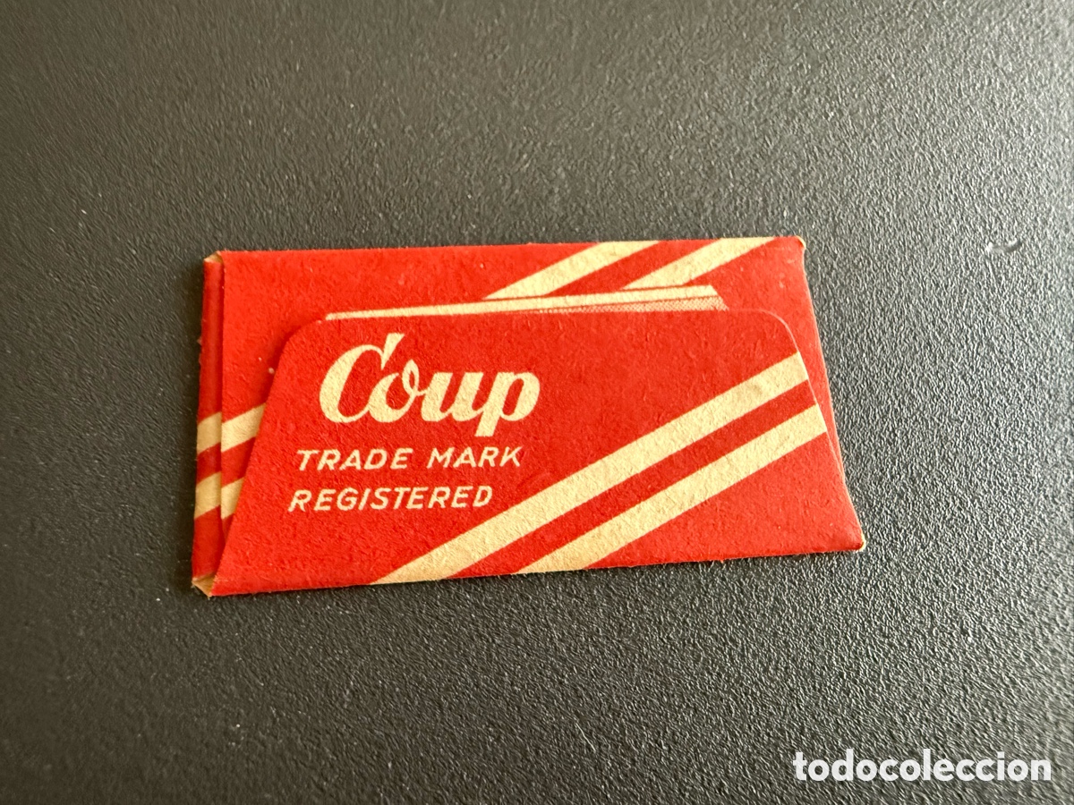 Antig&uuml;edades: Hoja de Afeitar. COUP. Germany - Foto 2