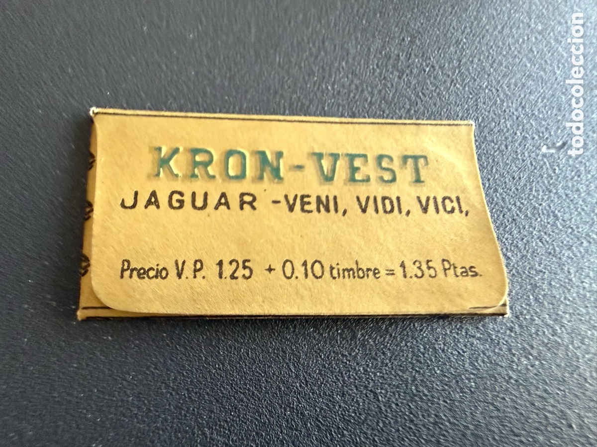 Antig&uuml;edades: Hola de Afeitar. KRON VEST - Foto 2