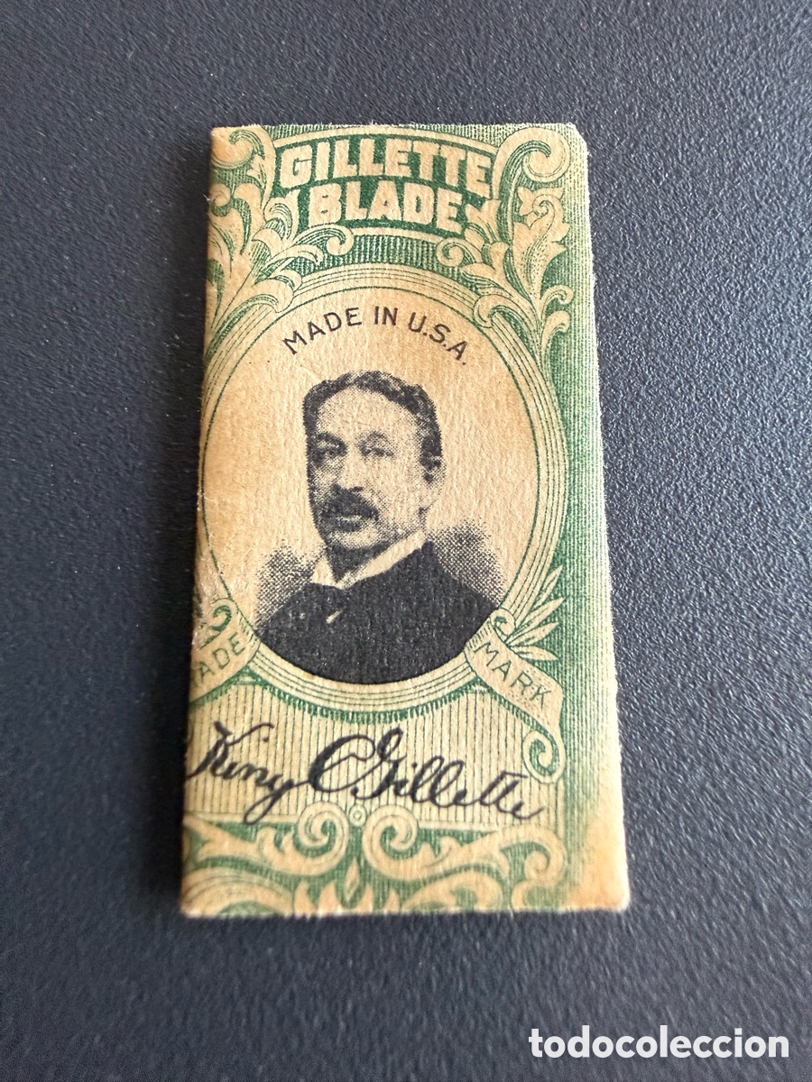 Antig&uuml;edades: Hoja de Afeitar. GILLETTE BLADE