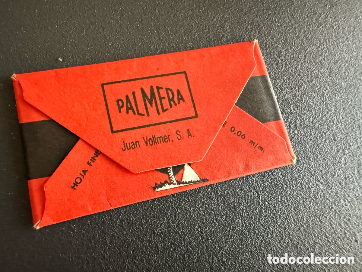 Antig&uuml;edades: Hoja de Afeitar. NUEVA PALMERA - Foto 2