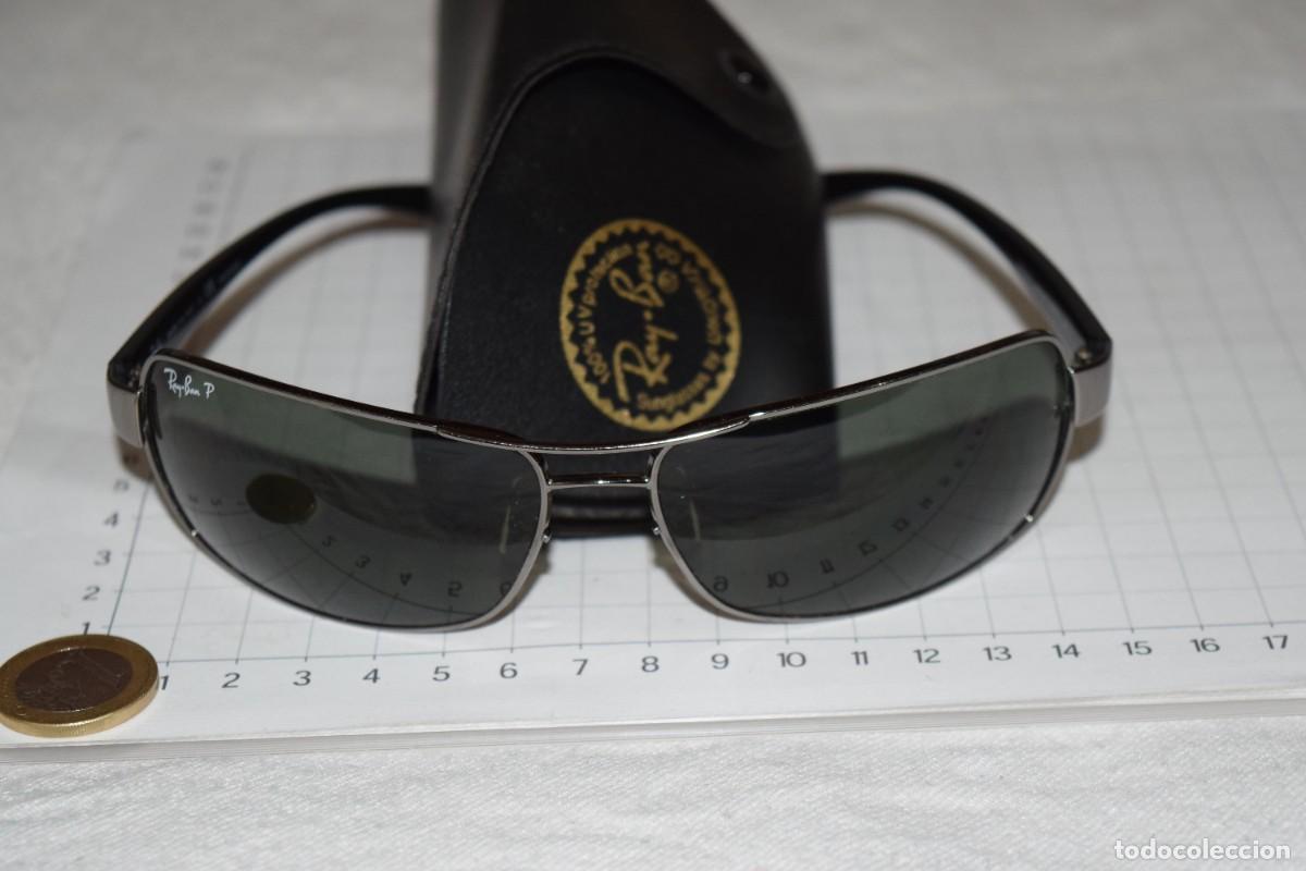 Antig&uuml;edades: Antiguas, vintage - Gafas de sol Ray-Ban RB 3379 004/58 64015 3P Made in Italy &iexcl;Mira fotos/detalles!