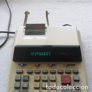 Antig&uuml;edades: Calculadora Impresora Casio FR-1015S Vintage Pantalla VFD Oficina PEIFER