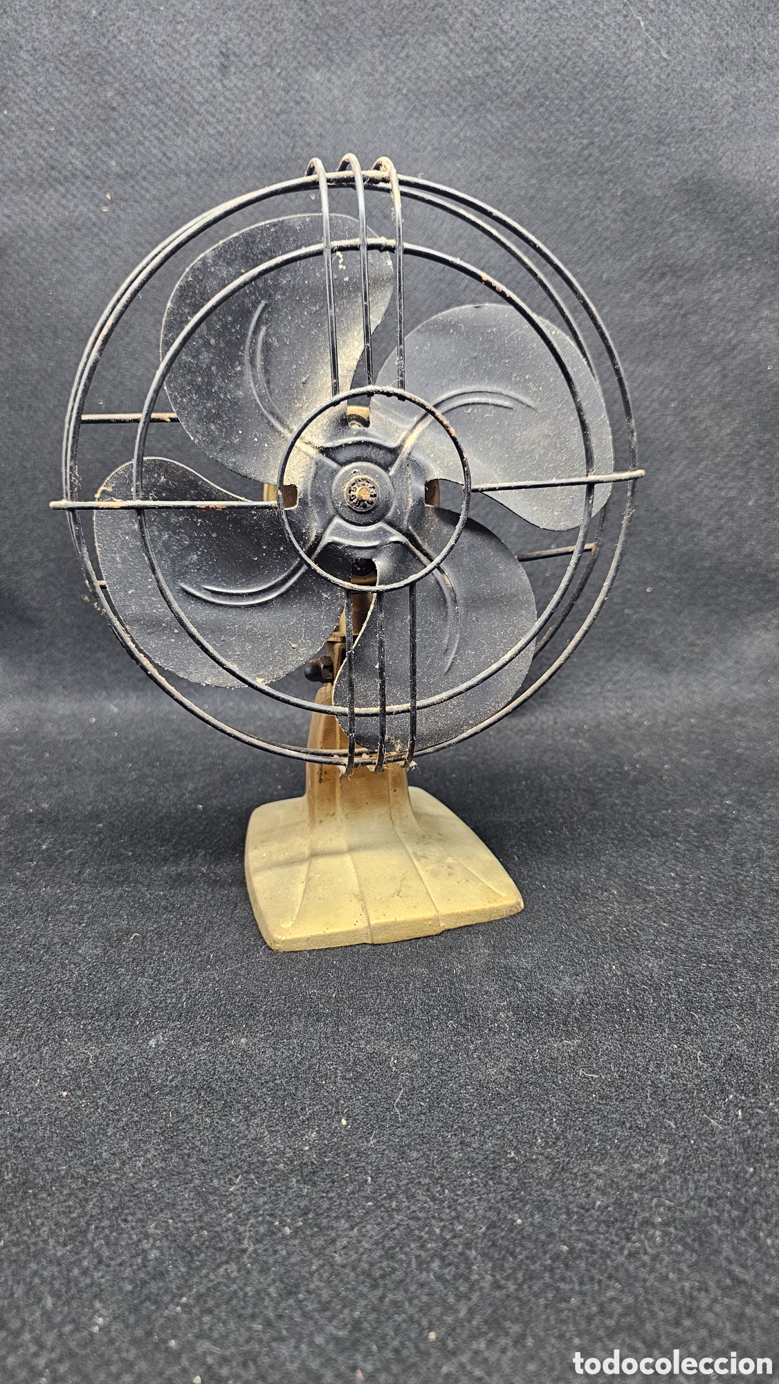 Antig&uuml;edades: Ventilador de hierro fundido
