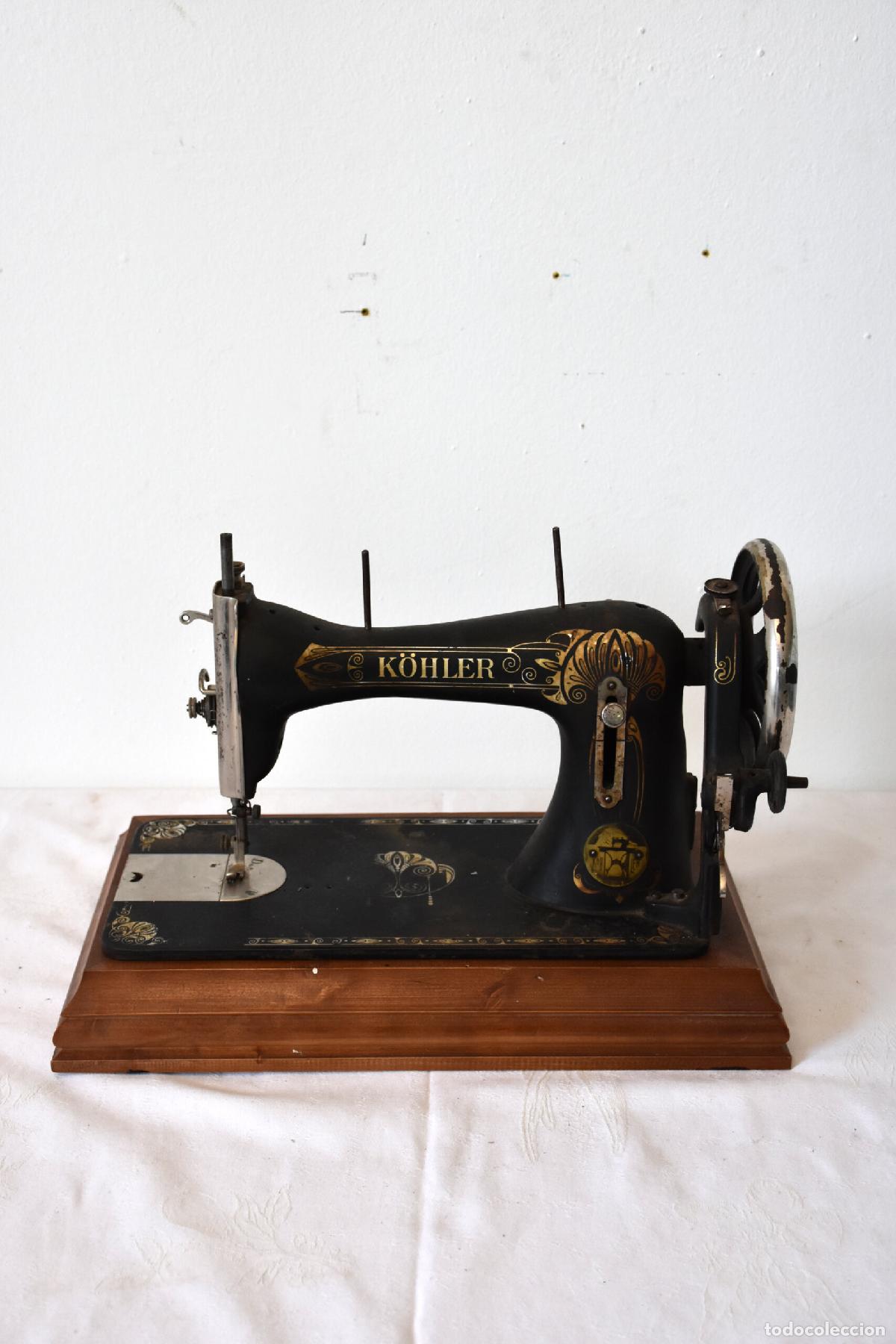 Antig&uuml;edades: Antigua maquina de coser Kohler