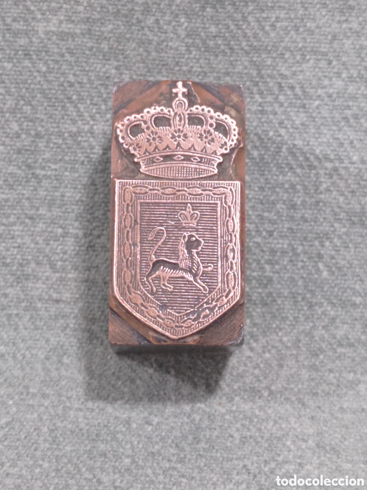 Antig&uuml;edades: TIPO DE IMPRENTA - ANTIGUO ESCUDO DE PAMPLONA