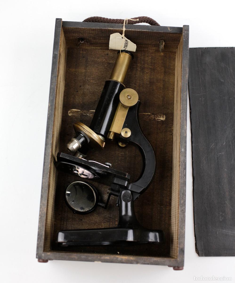 Antig&uuml;edades: MICROSCOPIO WINKEL - ZEISS GOTTINGEN. - Foto 4