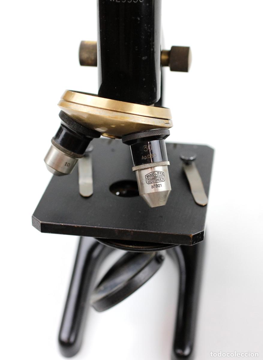 Antig&uuml;edades: MICROSCOPIO WINKEL - ZEISS GOTTINGEN. - Foto 6