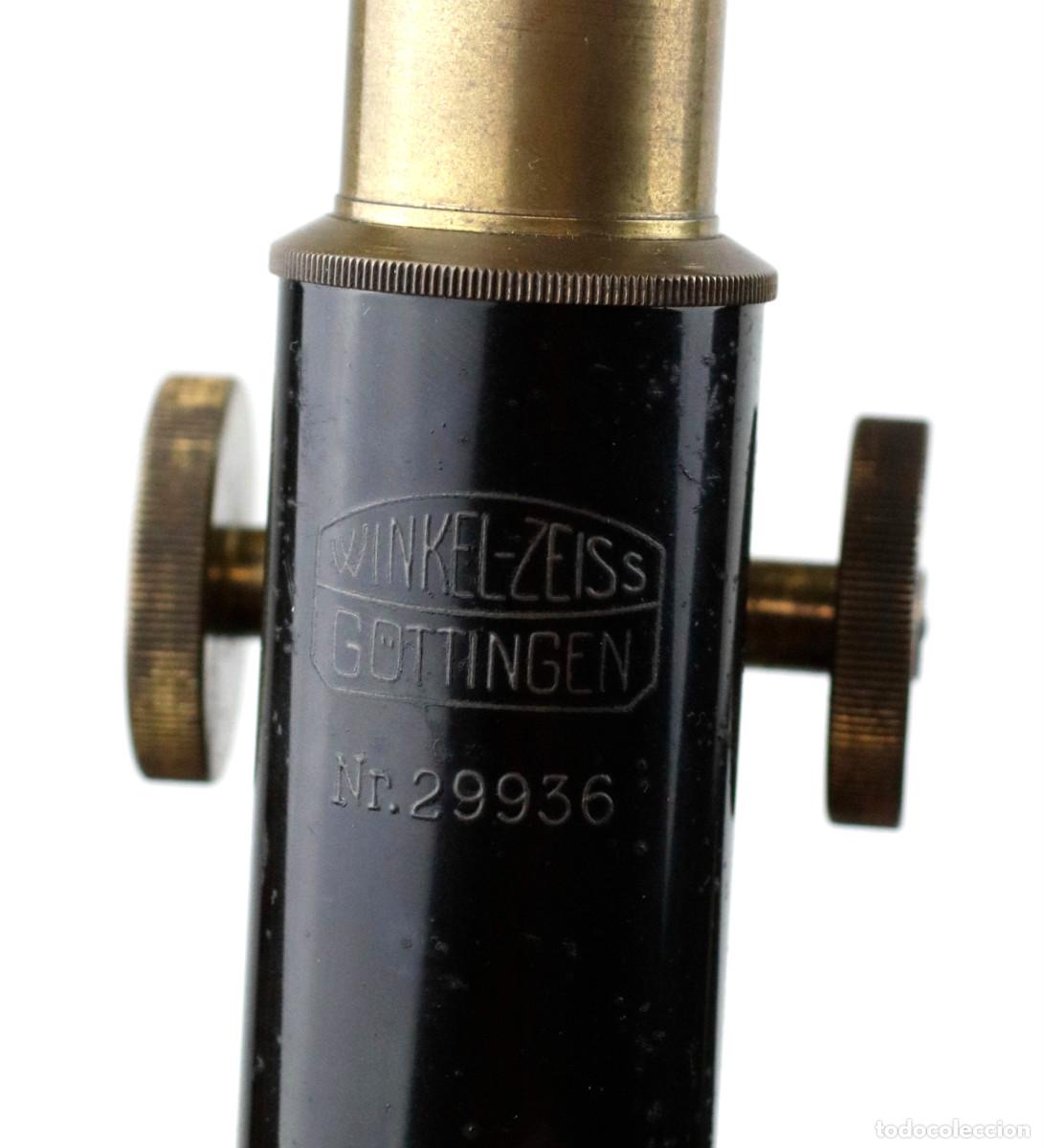 Antig&uuml;edades: MICROSCOPIO WINKEL - ZEISS GOTTINGEN. - Foto 8