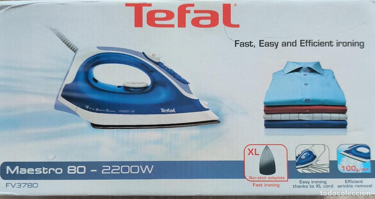 Antig&uuml;edades: Plancha de vapor Tefal modelo maestro 80