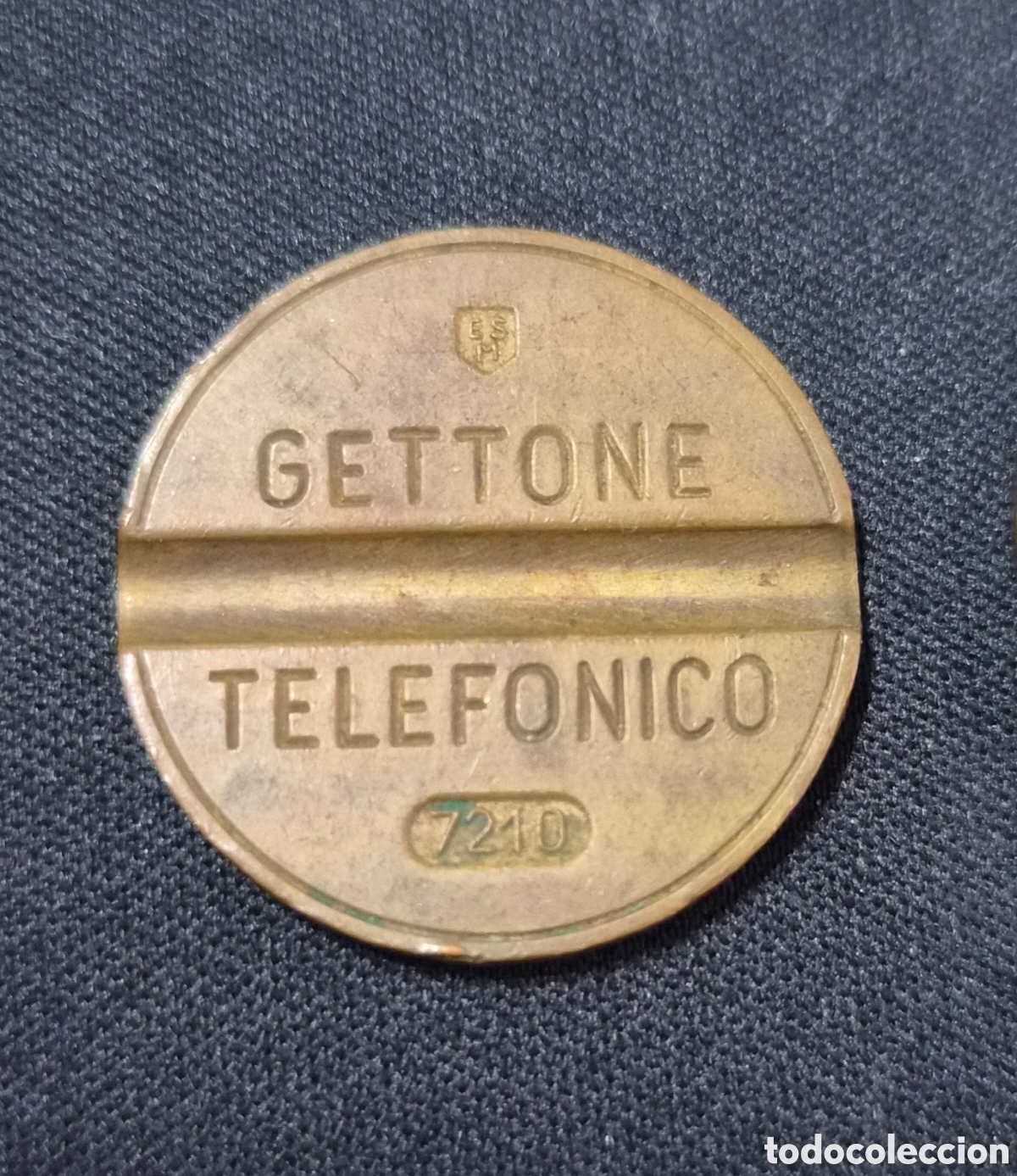Tel&eacute;fonos: 2 fichas telef&oacute;nicas antiguas italianas &ndash; Gettone Telefonico 7210 y 7611