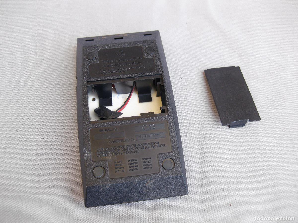 Antig&uuml;edades: CALCULADORA ELECCTRONICA TEXAS INSTRUMENTS TI-1025. FUNCIONANDO - Foto 2